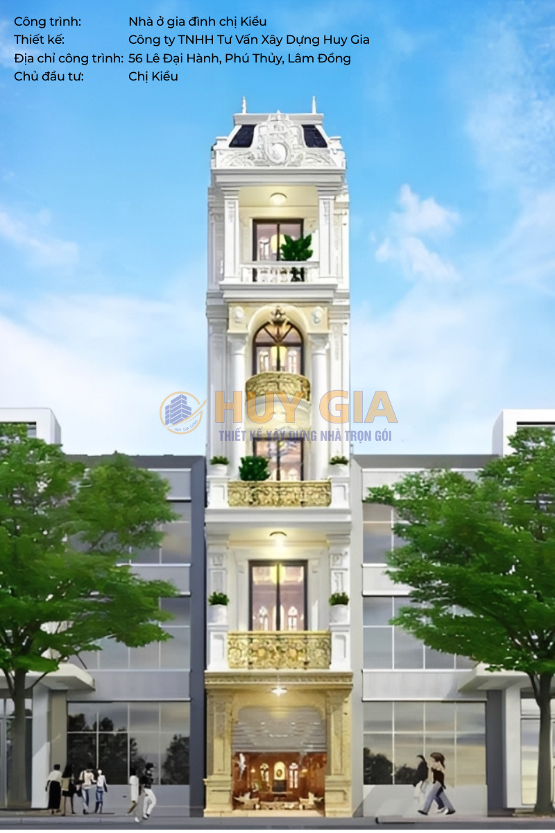 Công trình nhà ở gia đình chị Kiều - Biểu trưng cho không gian sống tiện nghi và văn minh