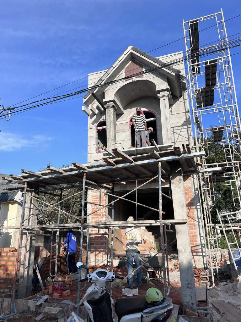 Cập nhật tiến độ nhà anh Tú - Phong Nẫm