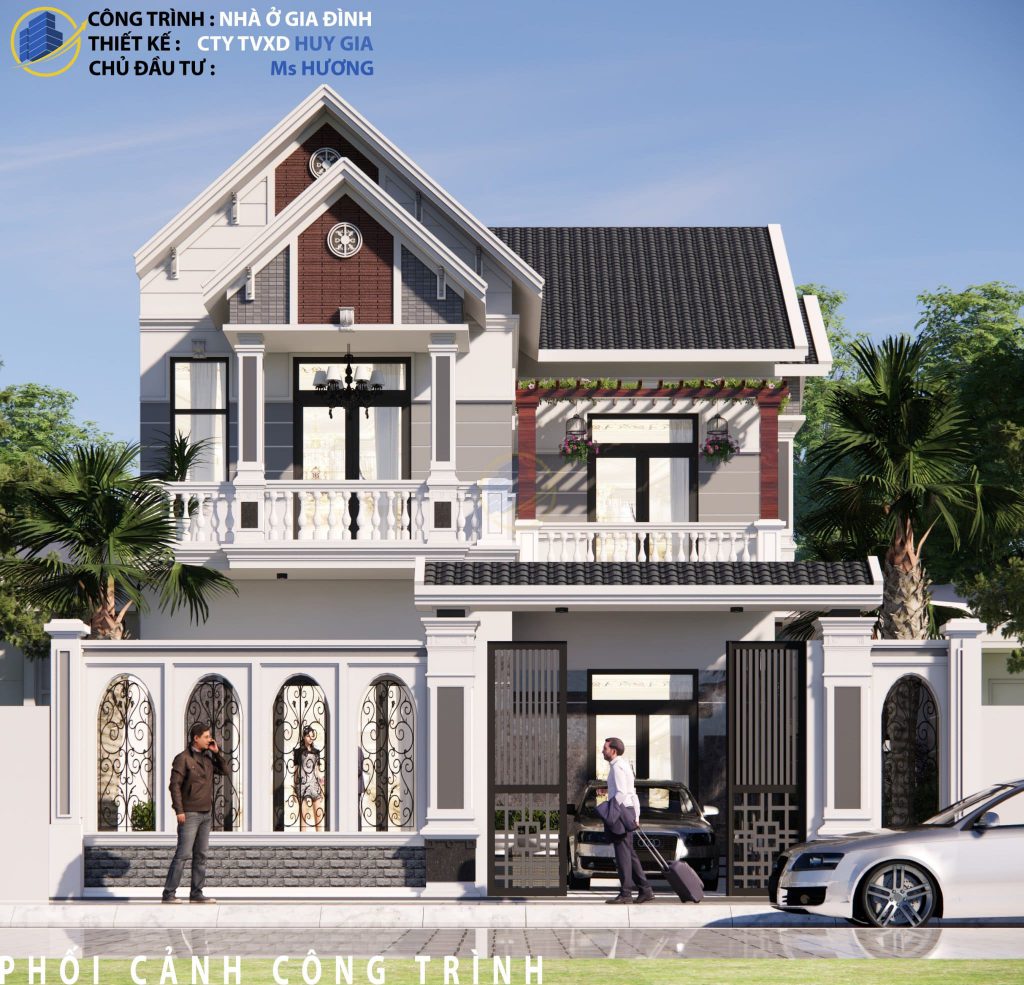 Thiết kế nhà ở gia đình Chị Hương