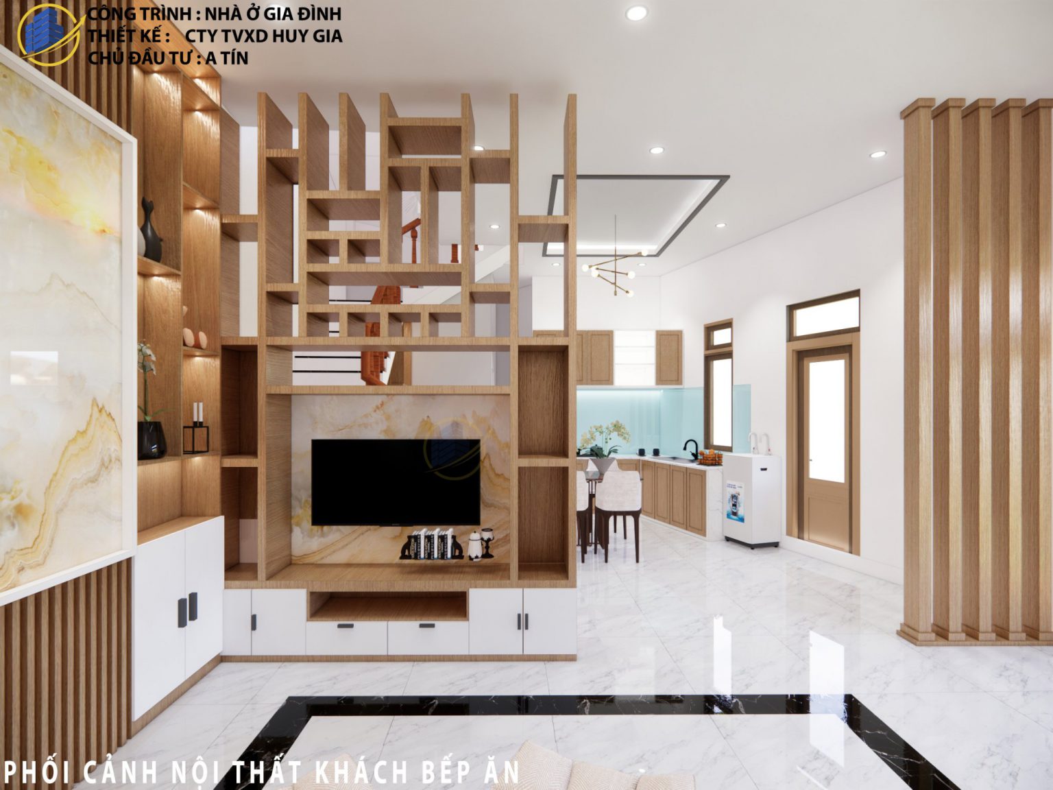 Công trình nhà ở gia đình Anh Tín